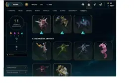 Conta LOL Gold Todos CAMPEOES 189 SKINS 1300 R$ Investidos