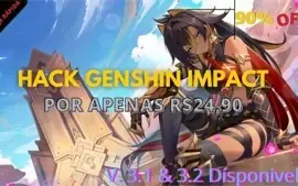 HACK PARA GENSHIN V3.1 E 3.2 JÁ DISPONÍVEL💥