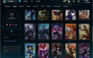 Conta unranked com Corki Ovni e Kayle Juiza + 800 RP