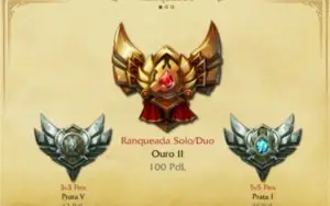 Conta League of Legends (LOL) Gold 2