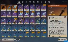 Conta Genshin AR44, 5 personagens limitados + 3 armas T5