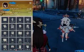 Conta Genshin AR44, 5 personagens limitados + 3 armas T5