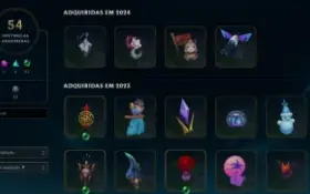 Conta Lol - Todos Os Campeões + 214 Skins