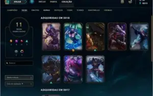 Conta League Of Legends Platina 4