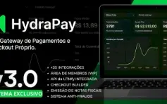 Gateway De Pagamento Hydrapay V3 Sistema Completo E Oficial!