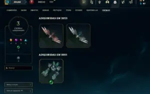 Platina 2 com 50 Champs e 17 Skins