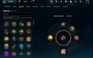 Platina 2 com 50 Champs e 17 Skins