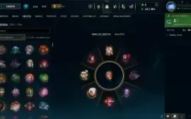 Conta lol - Ahri Imortalizada Autografada pelo Faker