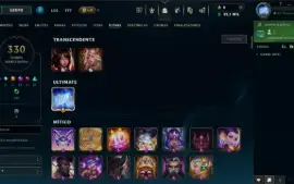Conta lol - Ahri Imortalizada Autografada pelo Faker