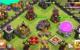 Clash of clans cv 10 Full barato