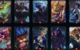 FULLACESSO - 220 SKINS - LEVEL 260 - 153 CHAMPS