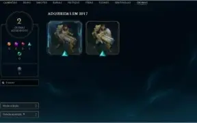 CONTA LOL DIAMANTE 4