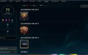 CONTA LOL DIAMANTE 4