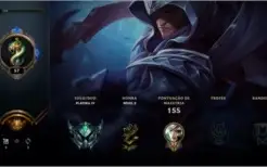 Conta League of legends platina 4