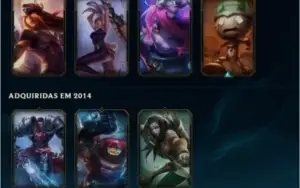 Conta League of legends platina 4
