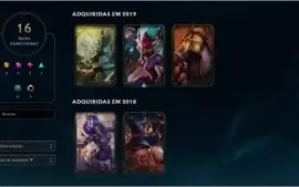 Conta League of legends platina 4