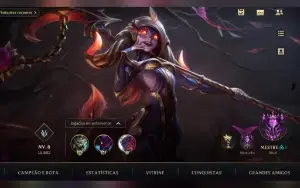 Conta mestre 12Molduras/42 skins