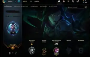 Conta Gold 299 Skins Main adc