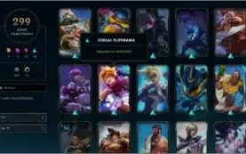 Conta Gold 299 Skins Main adc
