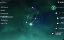 Conta genshin impact AR37 (jean, venti, mona e qiqi)