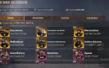 Conta State Of Survival 231 milhões de poder