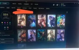CONTA DIAMANTE DE LOL