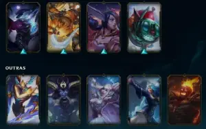 Conta League of Legends Full Acesso - 74 Champs e 52 skins
