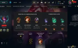 Conta League of Legends Full Acesso - 74 Champs e 52 skins