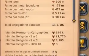 Vendo Conta 700m de fama
