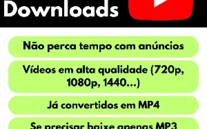 🎬 YouTube Downloader – Baixe Vídeos em HD, Rápido e Fácil!