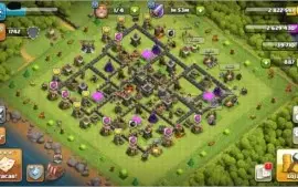 Conta Clash of Clans CV9 quase full
