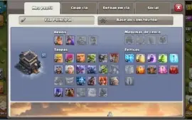 Conta Clash of Clans CV9 quase full