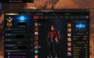 Vendo conta Kazero - Scouter 1528 / Zerk 1525 + 8 alts
