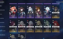 Honkai star rail TL 70/ VÁRIOS T5 e Genshin Impact
