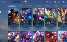 Conta com mais de 200 skins!!!