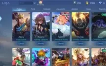 Conta com mais de 200 skins!!!