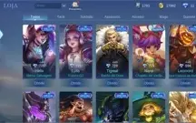 Conta com mais de 200 skins!!!