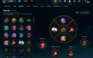 Conta prata 2 com 30 Champs e 9 Skins + 1 Fragmento