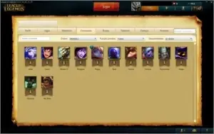 CONTA LOL LVL 17 +12 CAMPEÕES + 950 IP + 1 Skin