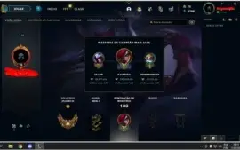 CONTA LEAGUE OF LEGENDS COM 3 VITORIOSAS E CROMA DE DIAMOND