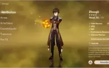 Genshin Impact - Conta com Zhongli e QIQi / AR 40