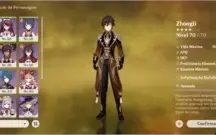 Genshin Impact - Conta com Zhongli e QIQi / AR 40
