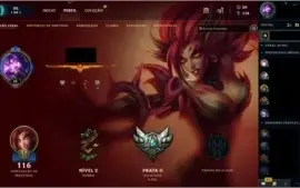 Conta  lvl 63, Prata 2, Personagens 60, Skins 16