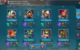 Conta no Lords Mobile CT 25, 63M, Pacto 3, 6 marchas