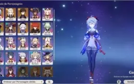 GANYU C1+ DILUC+ VENTI+ ZHONG+ MONA+ QIQ+ ALBED+ (3)ARMAS 5*