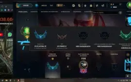 Conta Platina, Full acesso, unico dono, UP manual! nv 72