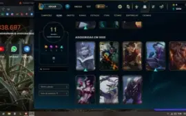 Conta Platina, Full acesso, unico dono, UP manual! nv 72