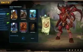 Smite conta S1-387 Skin-Muitas Limitadas-T5-Thor-Anubis-Ullr