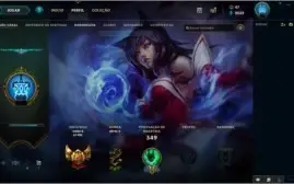 Conta League Of Legends 493 Skins + Skin Rammus Rei