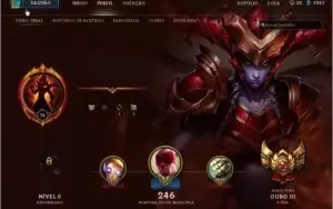 Conta League of Legends - Ouro 3